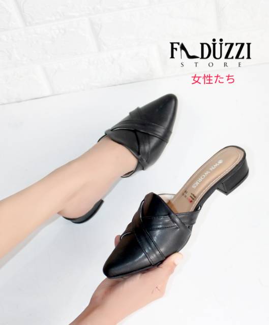 Faduzzi Sepatu Wanita Mules 3 Cm SAHILLA