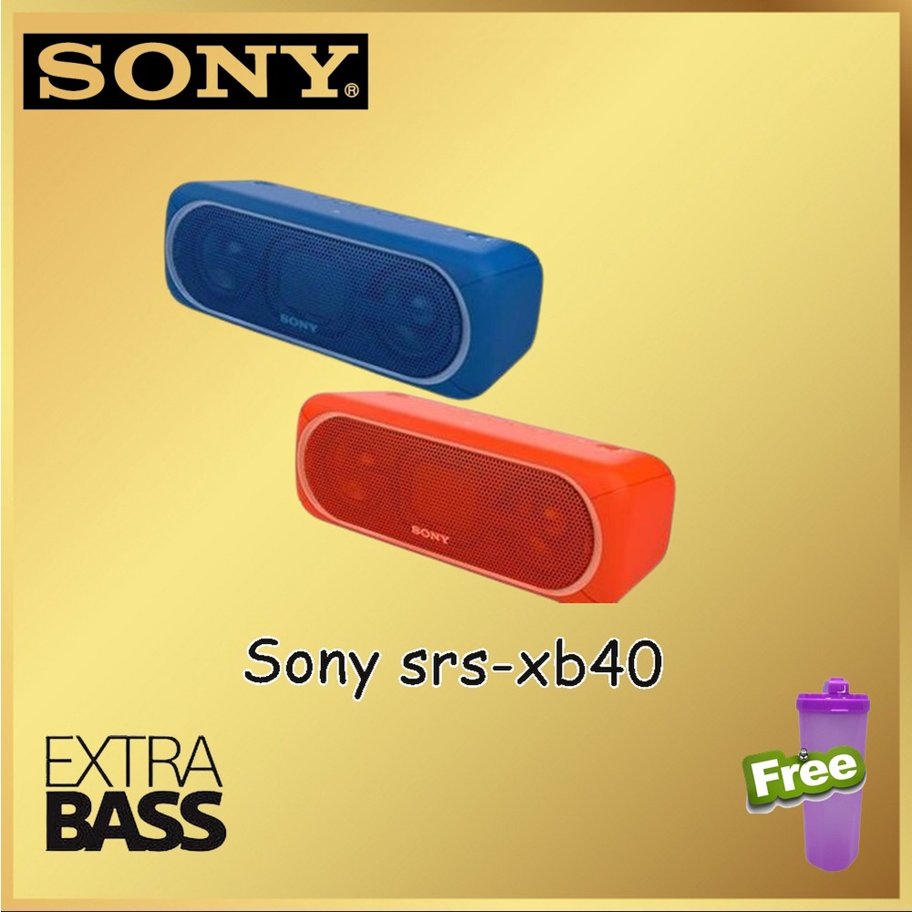 SONY SRS-XB40 Portable Wireless Bluetooth Speaker XB 40