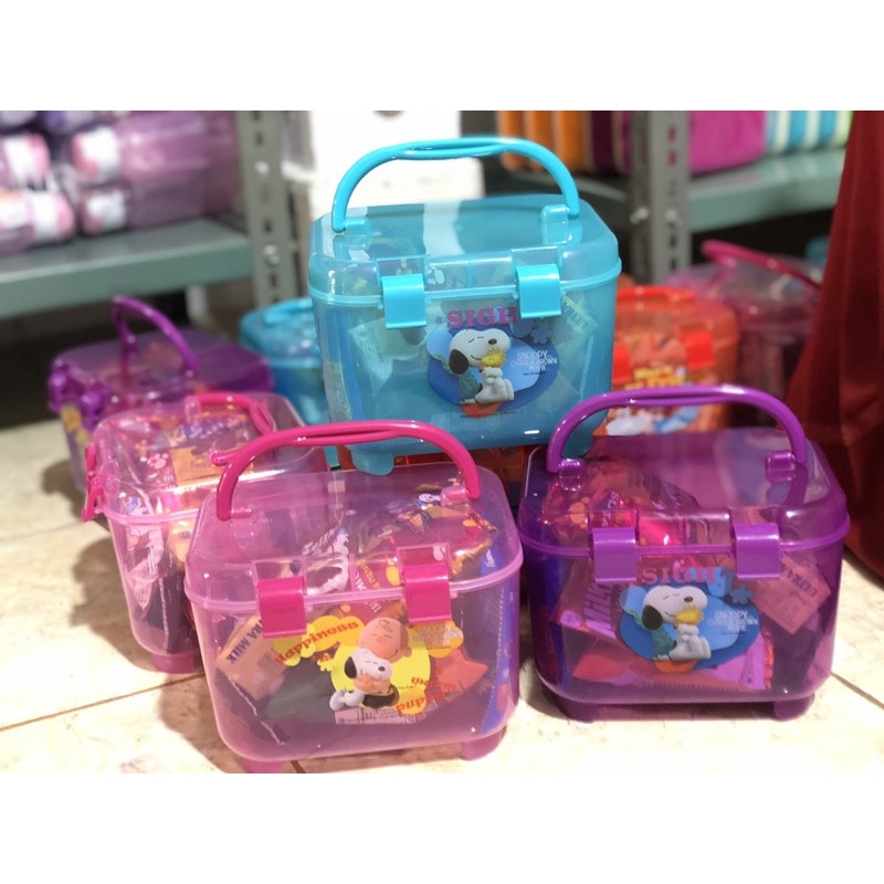 PROMO TERLARIS Snack Box container calista /souvenir ulang tahun anak paket bingkisan ultah