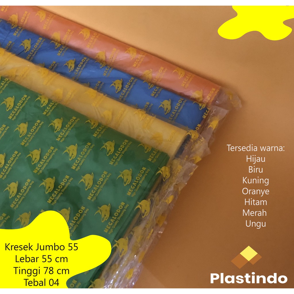 Kantong plastik KRESEK JUMBO 55x78 cm isi 30 lembar Kresek Besar Kantong Kresek Besar Kresek Jumbo
