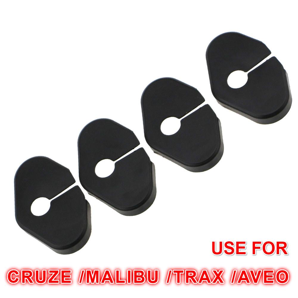 4pc ABS Lis Penutup Kunci Pintu Mobil Untuk Chevrolet Malibu Aveo Cruze Trax Volt Camaro Buick Regal Lacrosse Encore