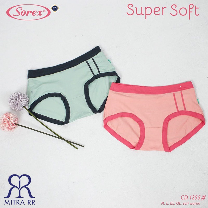 CD Sorex Basic Super Soft 1255 Celana Dalam Wanita Kombinasi