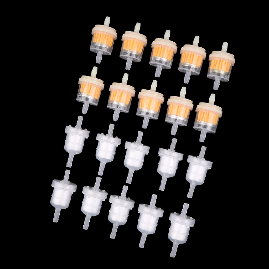 Aatrillioncatalpa 10Pcs filter Bahan Bakar Untuk Karburator Motor element