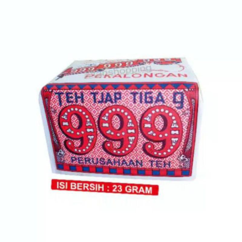 

Teh Tubruk cap 999 kemasan kecil 23 gram