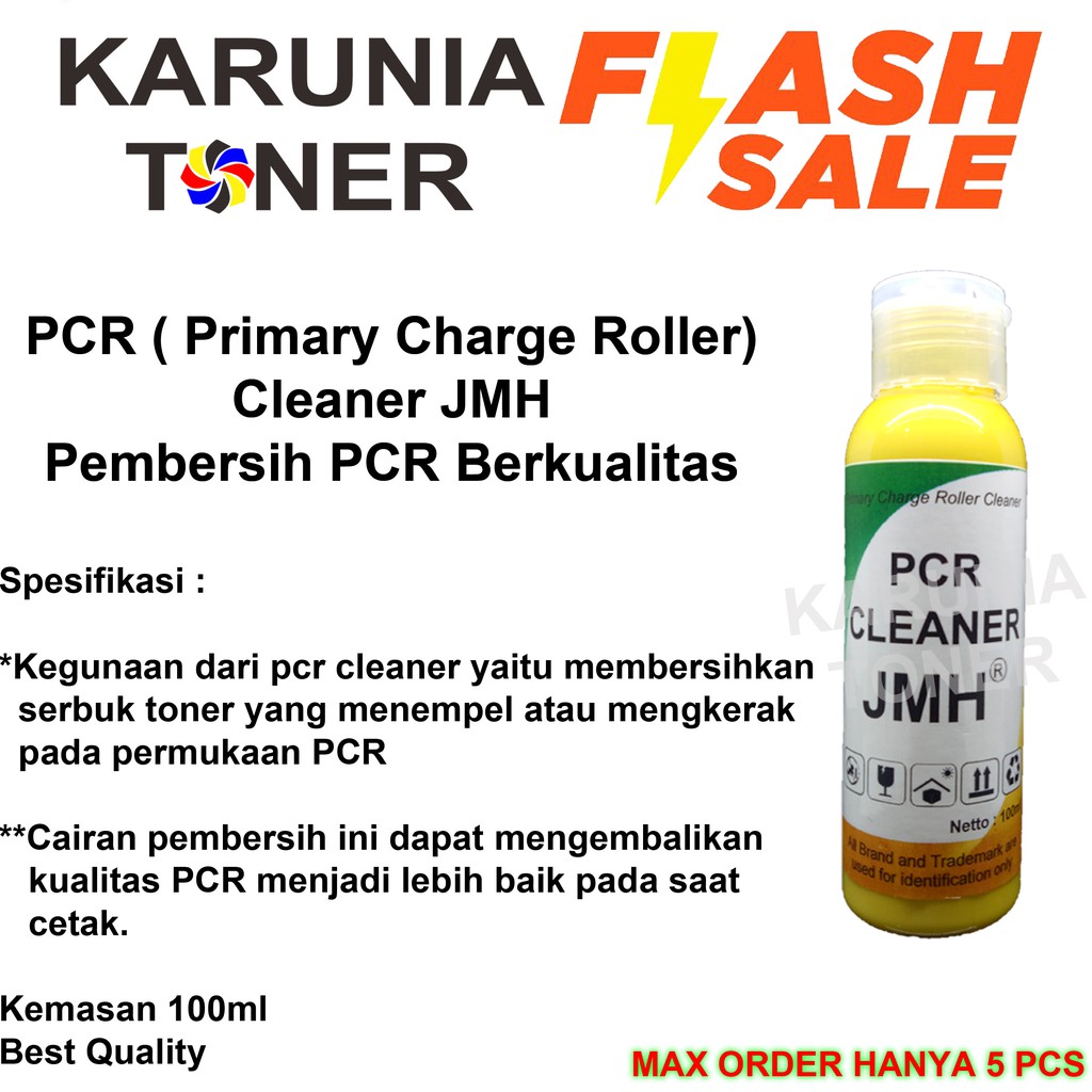 PCR ( Primary Charge Roller) Cleaner JMH Pembersih PCR Berkualitas