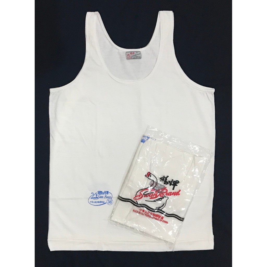 SWAN BRAND - Kaos Dalam Model Singlet 34,36,38,40,42 KAOS CANGKLEK COWO KAOS DALAM PRIA ADEM NYAMAN