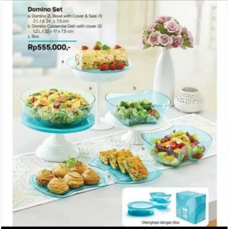 Crystal domino set tosca