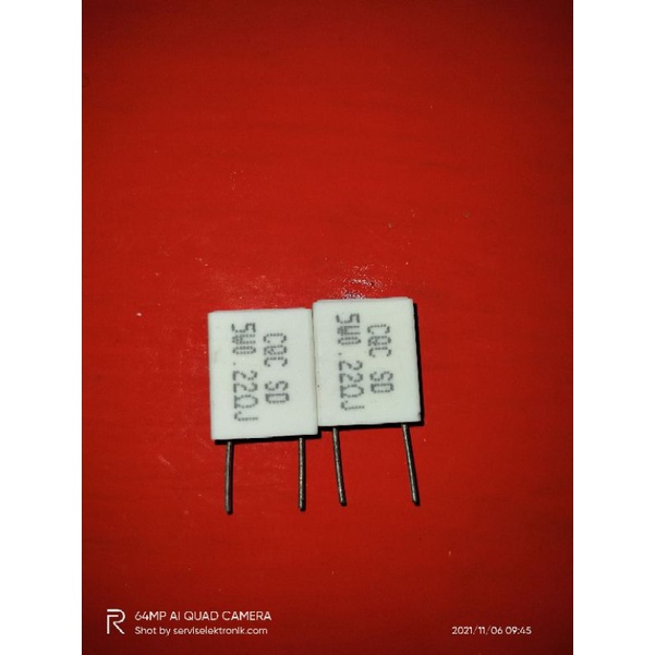 R Kapur R Nobel Resistor 5 Watt 0.22ohm