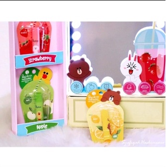 Mentholatum Lip Ice LINE Friends Fruity Lip Balm