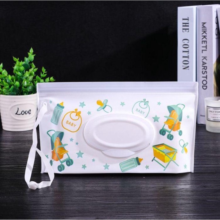 T24 - Keola Tissue Pouch / Kantong Tisu Basah Kering Anak Bayi / Baby Facial