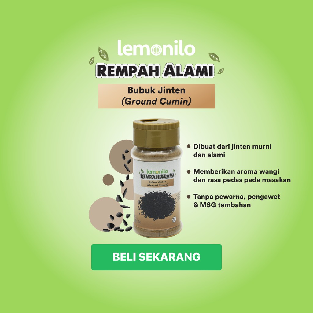 Lemonilo Jinten Bubuk (Ground Cumin) 55 gr