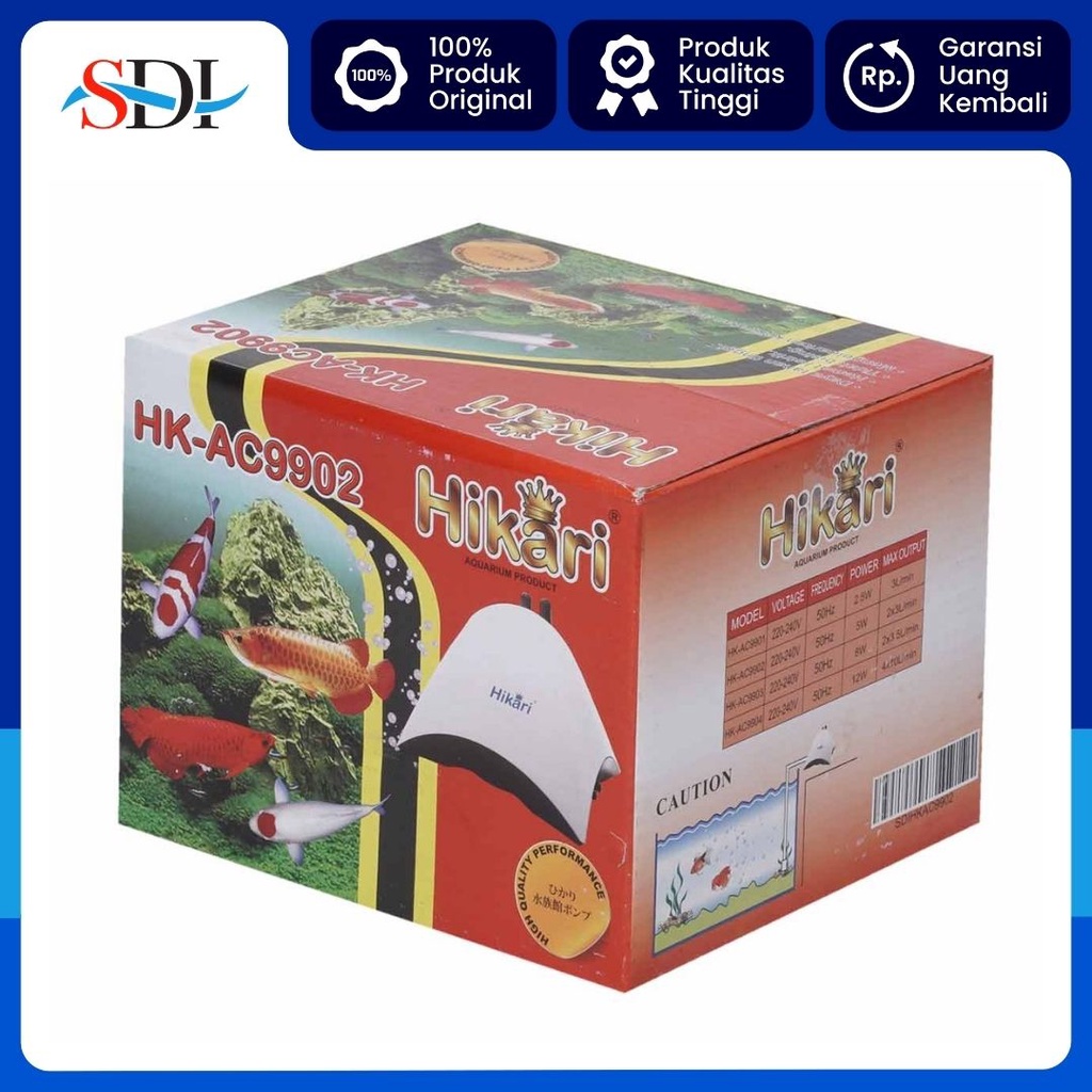 MESIN ANGIN AERATOR 2 LUBANG HIKARI HK AC 9902