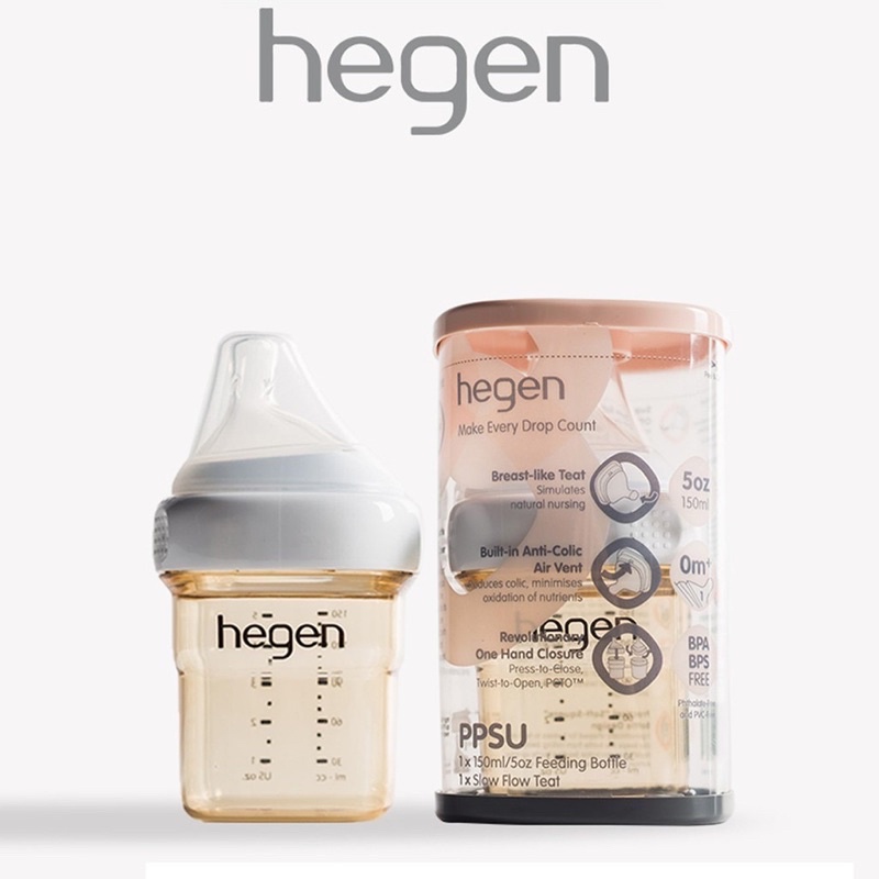 Hegen PCTO™ 150ml/5oz Feeding Bottle PPSU