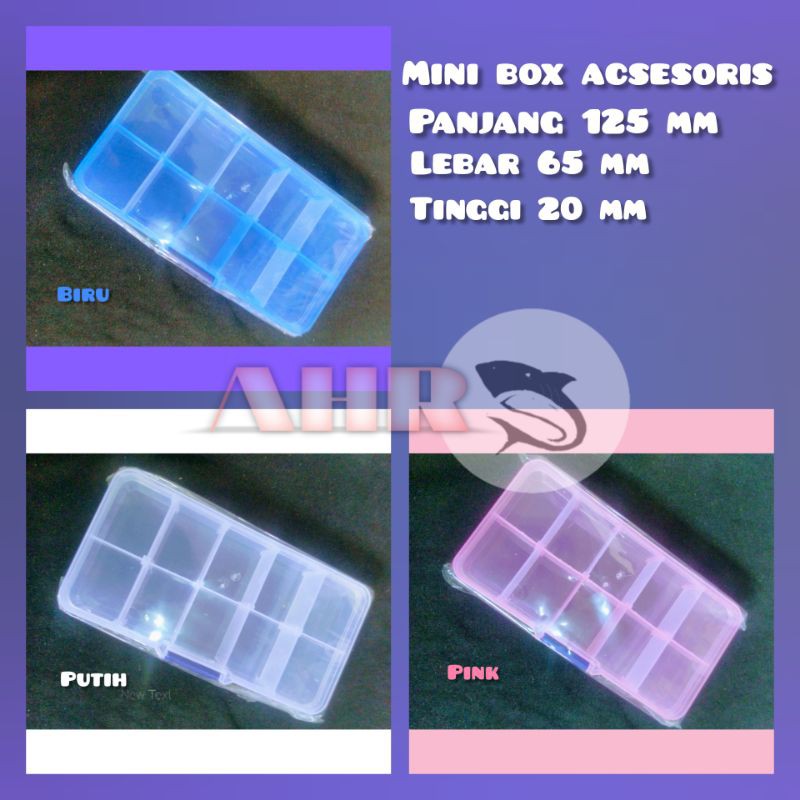 mini box acsesoris untuk kail pancing