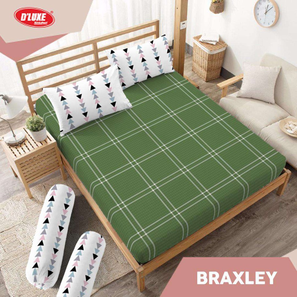 Jual Sprei Deluxe Kintakun 160x200 Dan 180x200 Braxley | Shopee Indonesia