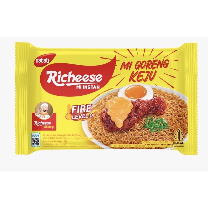 

Mi Goreng keju Richeese