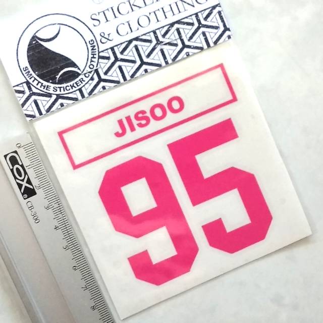 Stiker BP Jisoo 95 Cutting Sticker