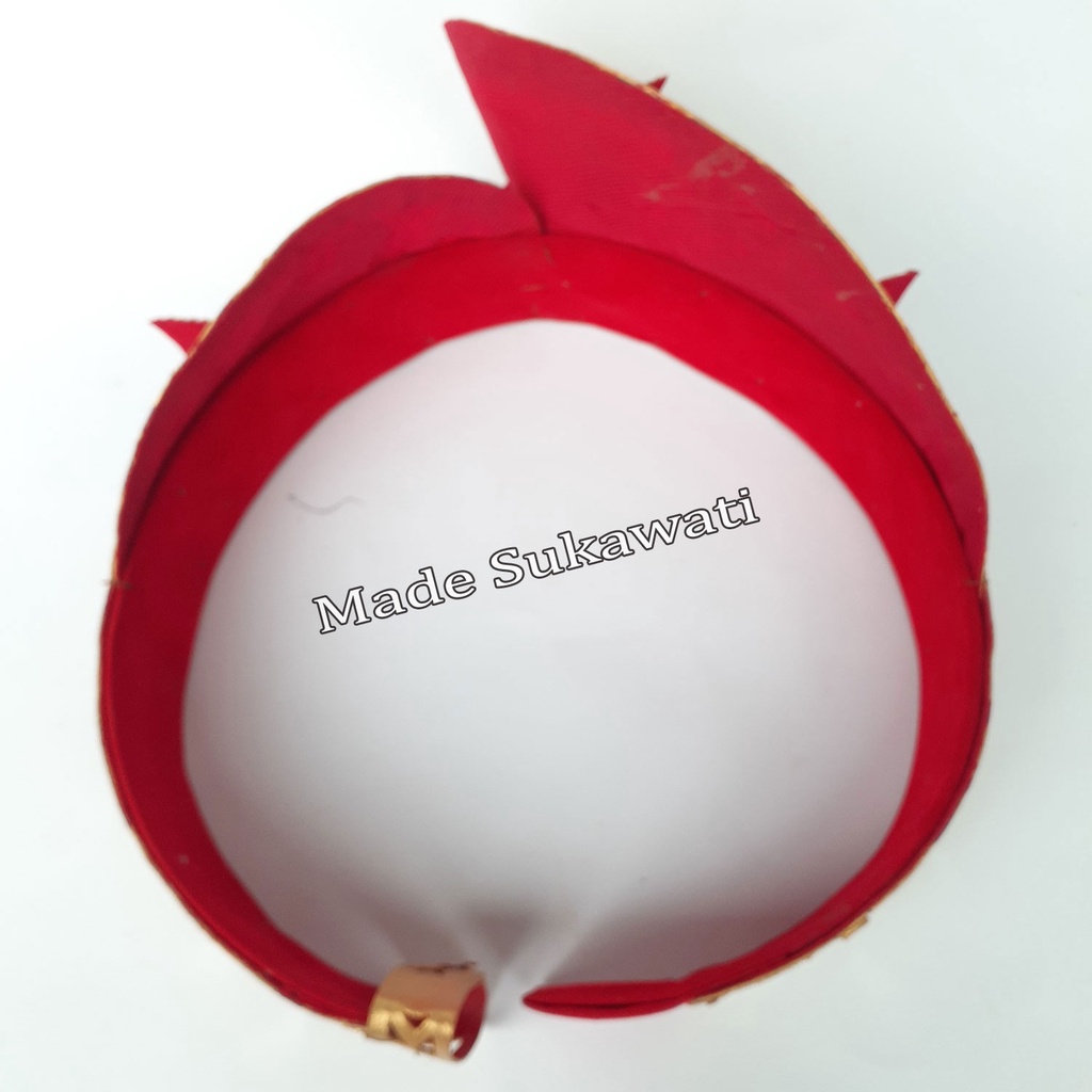 Mahkota gelungan tari bali gebyar duduk bali