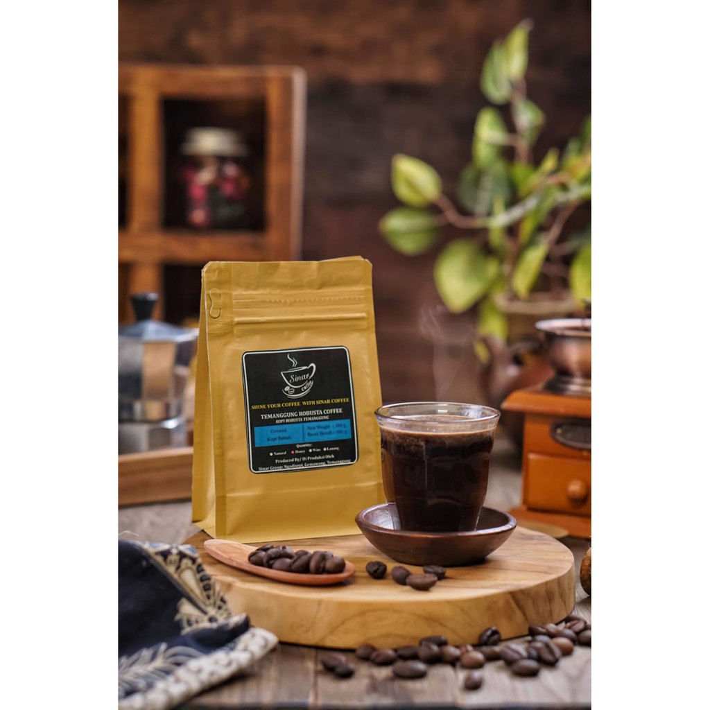 

Kopi Robusta Honey proses Temanggung kopi Bubuk asli murah