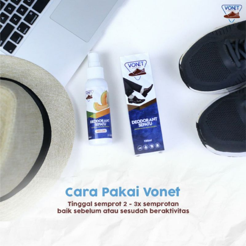 Parfum Sepatu | Helm | Tas | Penghilang Bau | Anti Bakteri | Vonet 25ml
