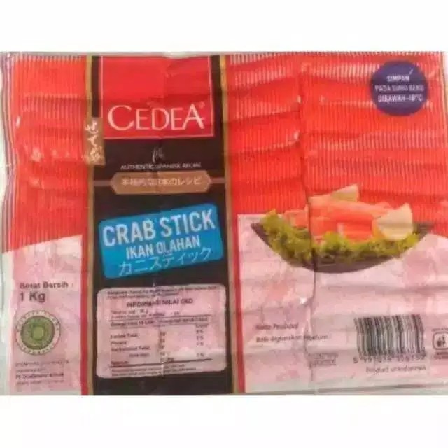 

Cedea Crab Stick Berat 1kg