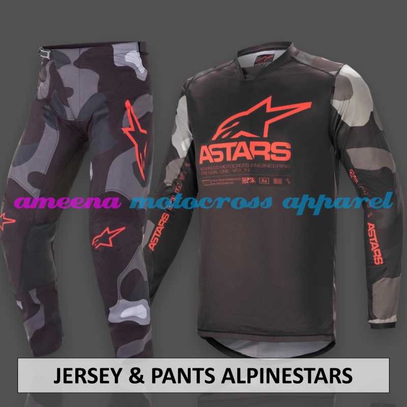 Jersey Custom Nama - Jerseyset Stelan - Jersey Celana Motocross - Jerseyset Stelan - Jersey Trail - Jersey Pants MX Adventure - Jersey Premium -AS009