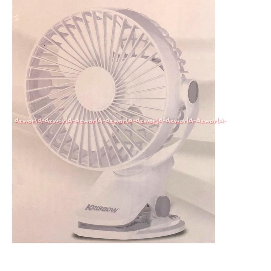 ד TOP SELLER Krisbow Portable Mini Fan Clip Kipas Angin Meja Jepit Kipas Meja Kecil CD7 ....