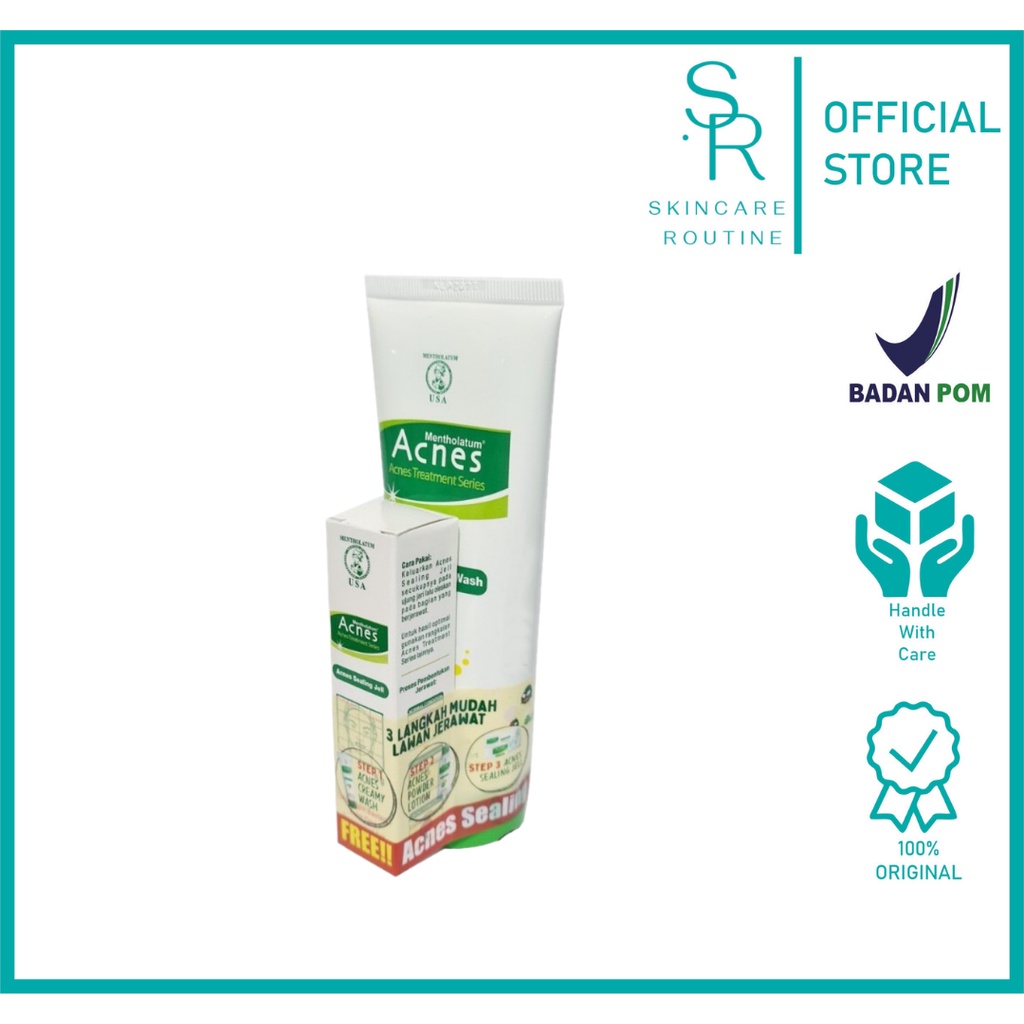 Acnes Creamy Foam 100gr l Facial Wash l Pembersih Wajah