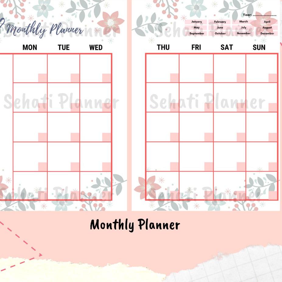 

[KODE U740] Wedding Planner / Kertas Binder Loose Leaf A5 & B5 / Sehati Planner