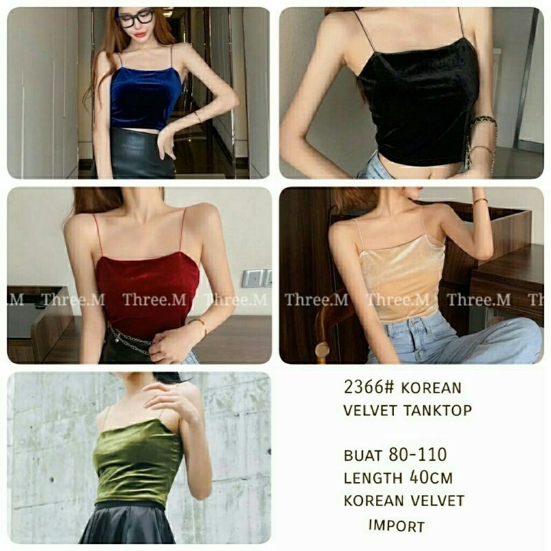 Tanktop velvet