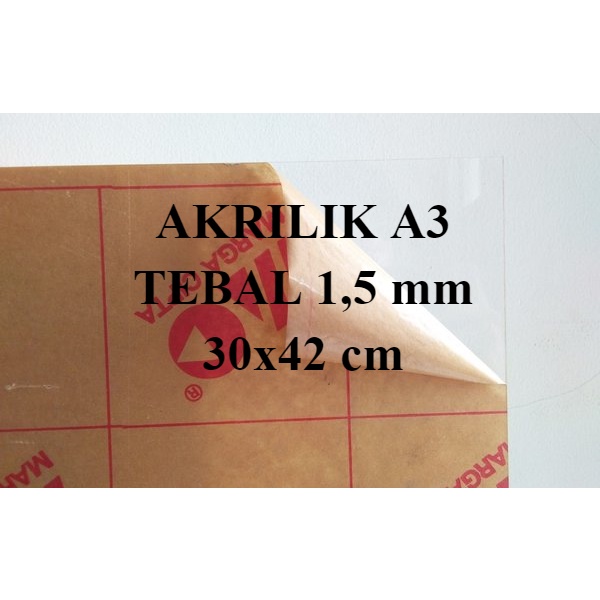 

Akrilik Marga Cipta A3 1.5mm