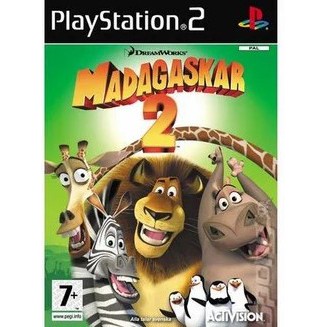 Kaset PS2 MADAGASCAR 2