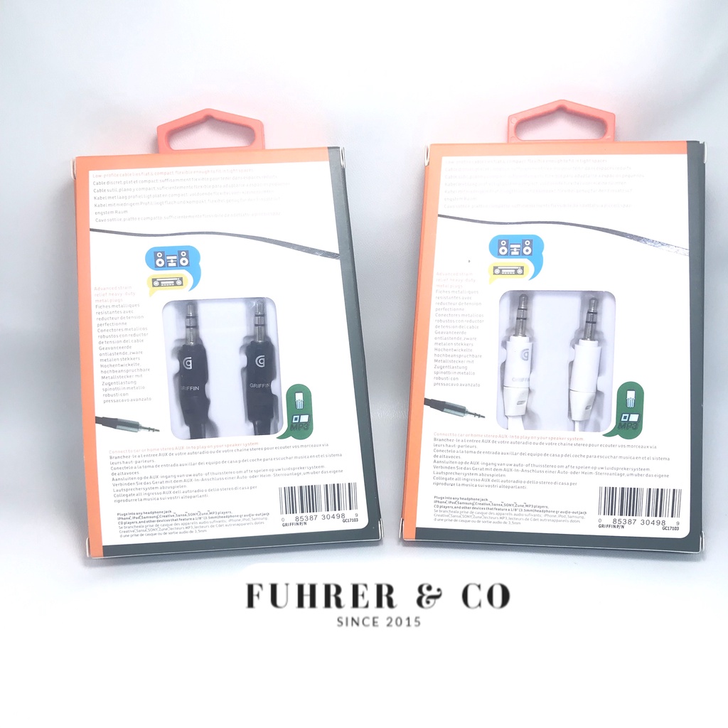 Griffin Kabel Audio Jack Aux 3.5mm Original