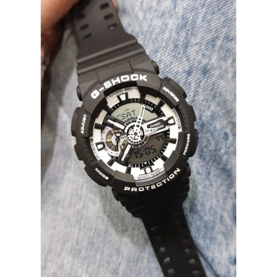 Jam Casio Gshock Ga110 Ga 110 Blue Denim Original Bm K9780