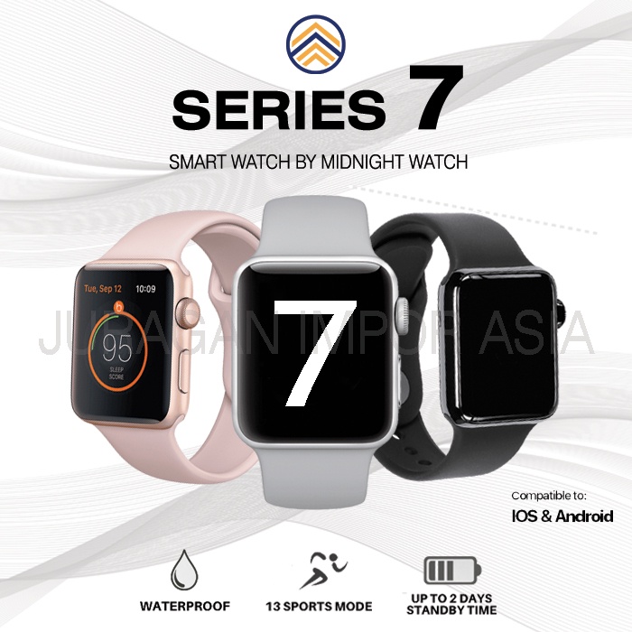 New Smartwatch Series 7 Pro - Midnight Watch