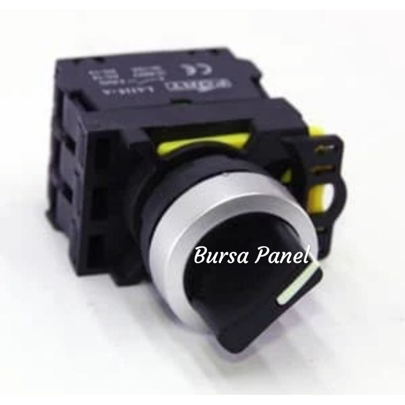 

Selector Switch 22 mm LA115-A5-20XS/FFU 3 Posisi Spring Return