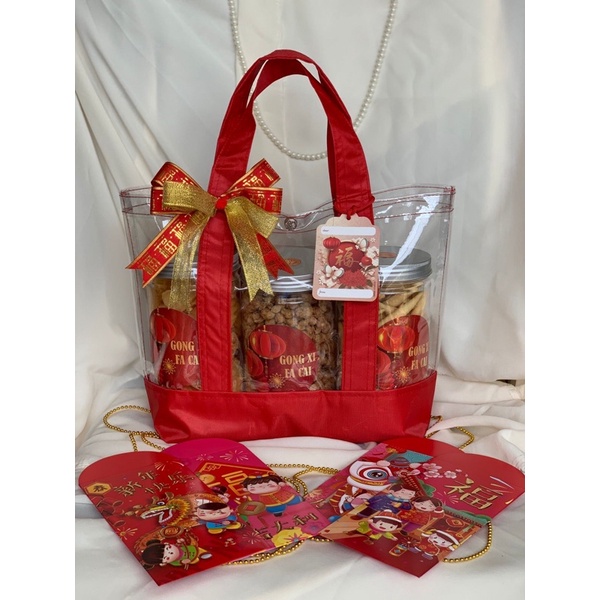 

Hampers / Bingkisan Imlek Snack Camilan Makanan Tahun Baru Premium