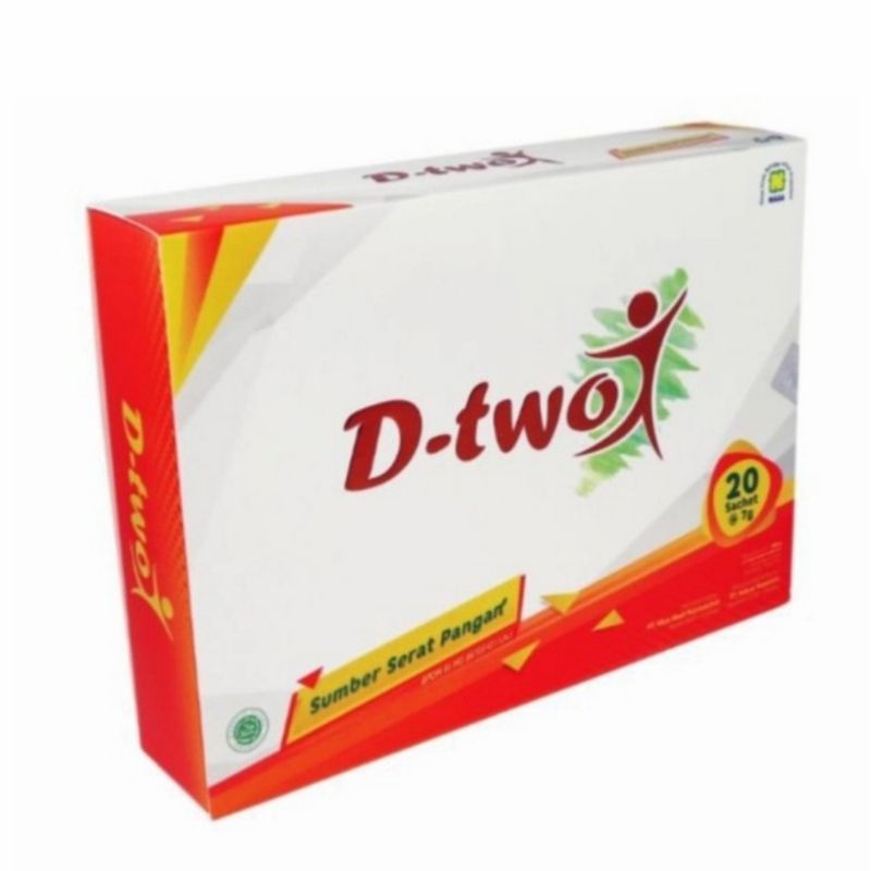 D-two Sumber Serat Pangan - Minuman Pelangsing Diet Alami