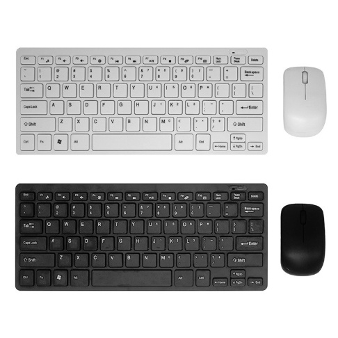 Keyboard Mouse Mini Wireless 2.4Ghz