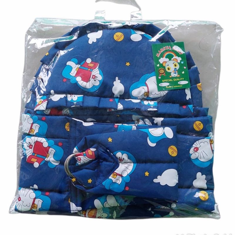 gendongan motip deraemon