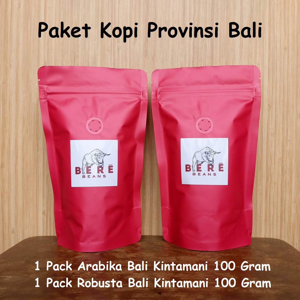 

PAKET KOPI PROVINSI BALI Kintamani Indonesia Arabika dan Robusta 100 GRAM Biji Bubuk Coffee Bean