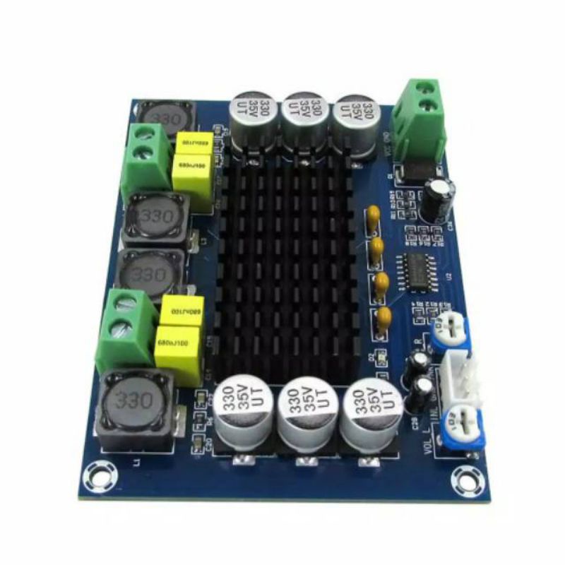 MODUL AMPLIFIER CLAS D TPA3116D2 ORIGINAL 32 PIN STEREO 2X120 WATT  TPA3116 CLAS D AMPLIFIERDC 12-26V