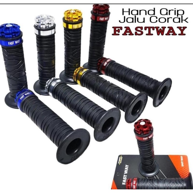 HANDGRIP/HANDFAT/HAND GRIP CHEMS MODEL PANAH JALU LANCIP CNC universal untuk semua jenis motor