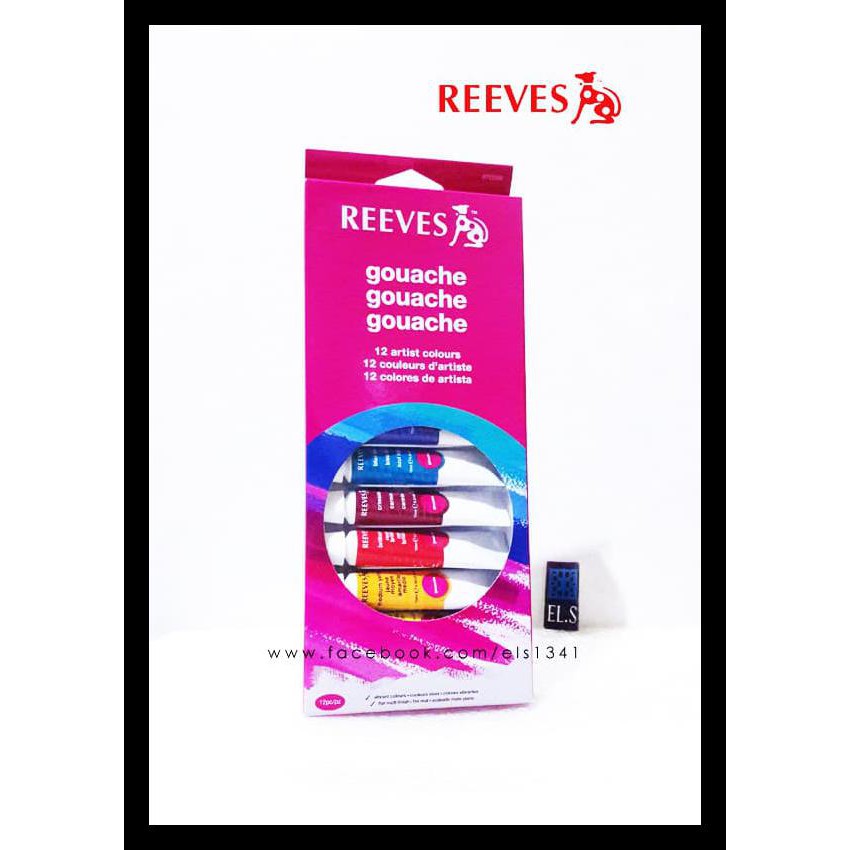 

BAYAR DI TEMPAT (COD) REEVES GOUACHE 12 COLOURS SET KODE 1154