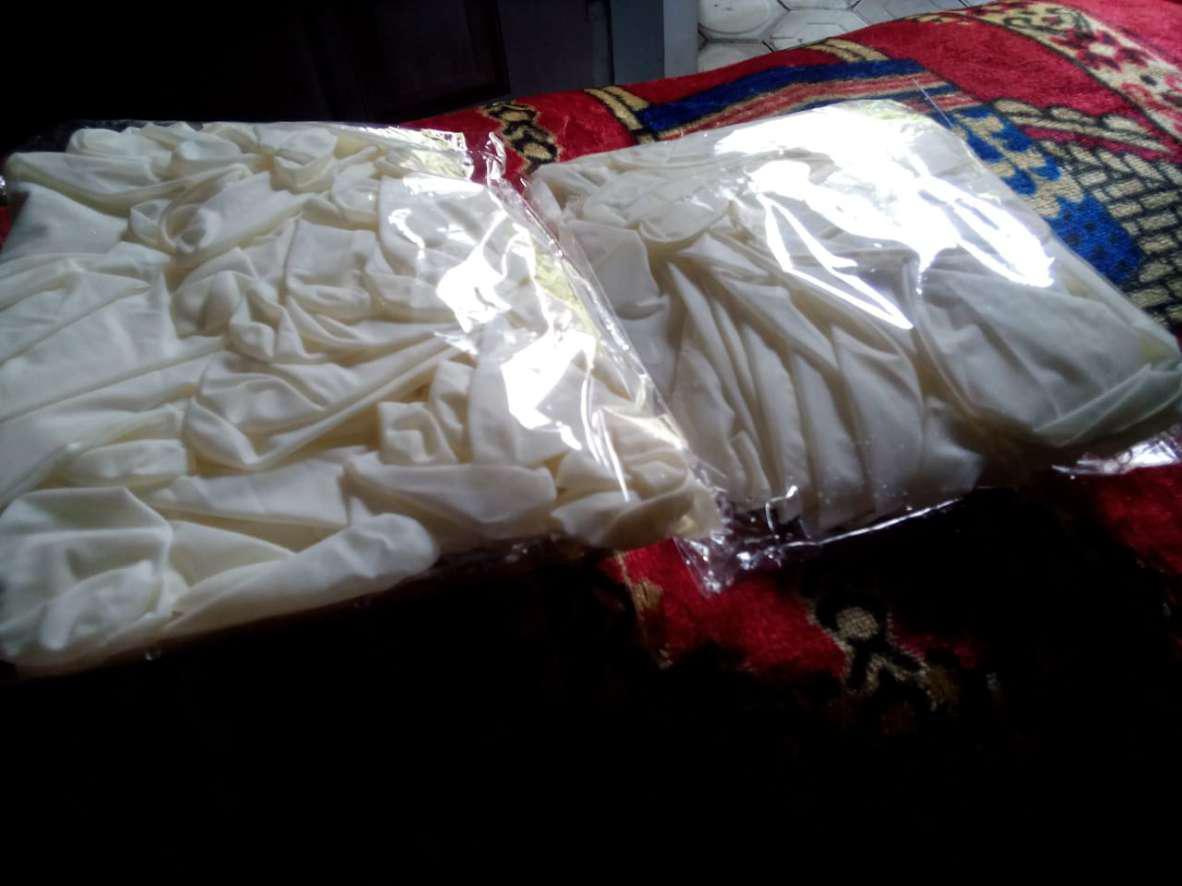 Sarung Tangan Karet / Sarung Tangan Latex (sepasang) Size M Dan L