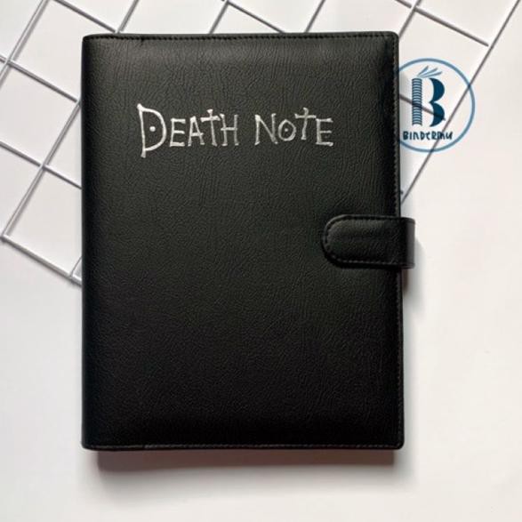 

Lagi Tren - Binder READY Bindermu Motif Deathnote Kulit Embossed Multiring 20ring A5 26ring B5 Agend