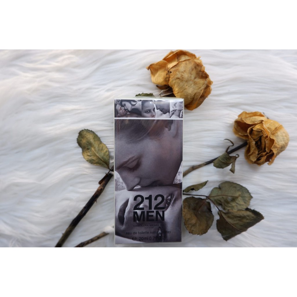Parfume Carolina Herrera 212 MEN Original Travel size 20 ml