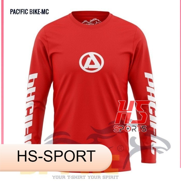 baju Sepeda Lipat Gunung MTB Pacific Baju Kaos Pasific kaos sepeda - XS