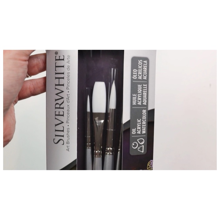 Silver Brush - 4pc Detail Set ​Short Handle - SW-1521S