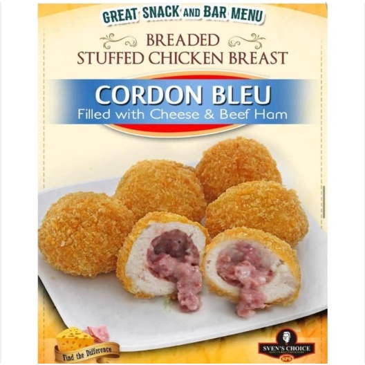

Chicken Cordon Bleu Ball Snack